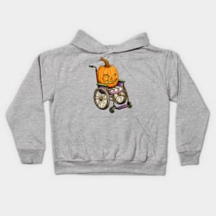 Hallowheelchair Kids Hoodie